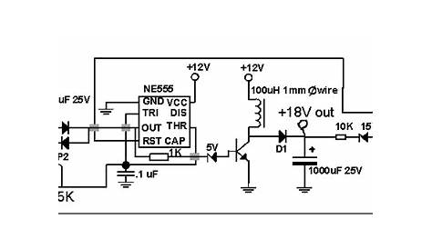 12v To 18v Dc Converter Circuit Diagram