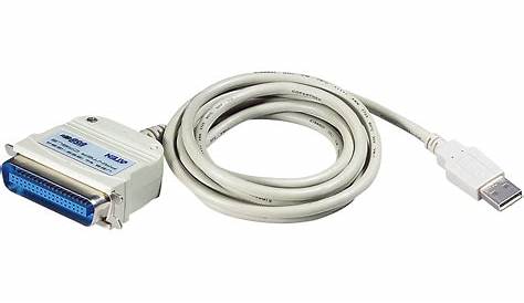 ATEN USB to Parallel Port Printer Cable UC1284B B&H Photo Video