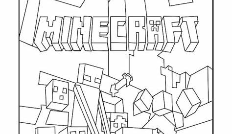 Minecraft Mobs 2 Coloring Page - Coloring Pages For Kids And Adults