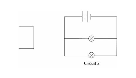 circuit diagram for parallel light bulbs