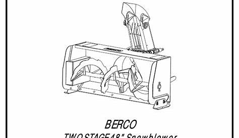 BERCOMAC 700300-1 OWNER'S MANUAL Pdf Download | ManualsLib