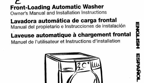 Kenmore Manual | Washing Machine | Electrical Connector