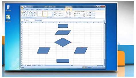 excel to flow chart