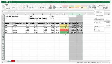 hide data table in excel chart
