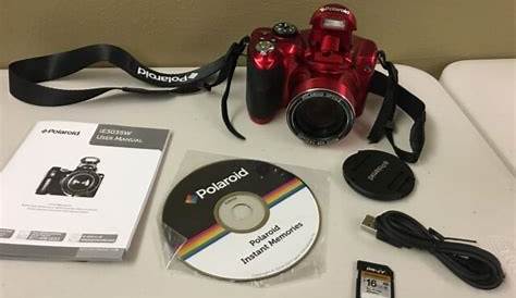 Polaroid iS085 16MP Dual LCD Waterproof Digital Camera w/ 16GB Card | eBay