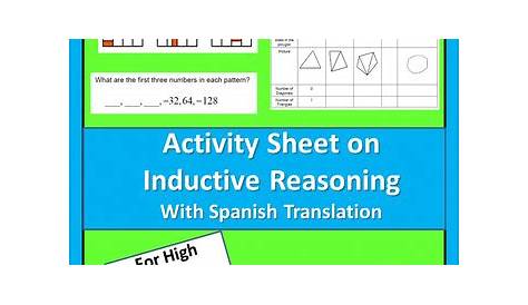 inductive reasoning worksheets