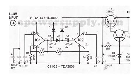 6V to 12V DC Converter Circuits