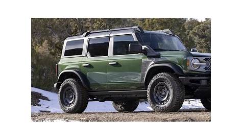2023 ford bronco green