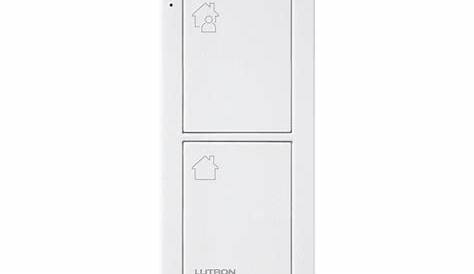 Lutron Pico Wireless White Remote Control | 2 Button Entrance Control