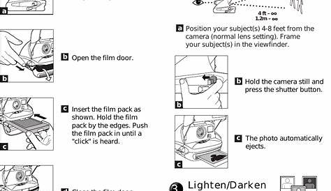 polaroid polsp01w instant camera user manual