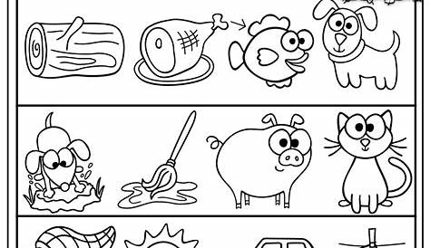 Rhyming Words Worksheet - Free Kindergarten English Worksheet For Kids