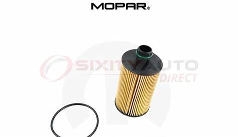 Mopar Engine Oil Filter for 2014-2016 Ram 1500 3.0L V6 - Filtration