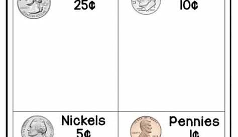 money and coins worksheet