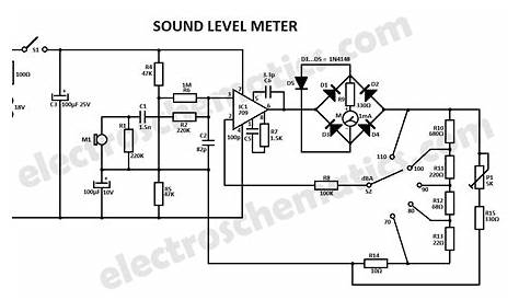 Sound Level Meter Circuit