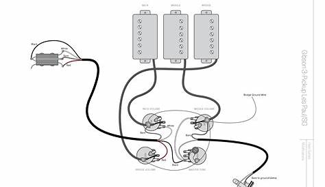 gibson 3 humbucker wiring diagram - Wiring Diagram and Schematics