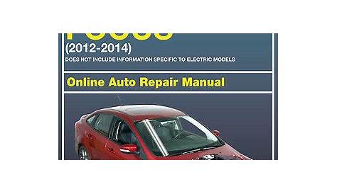 2014 Ford Focus Haynes Online Repair Manual-Select Access | eBay