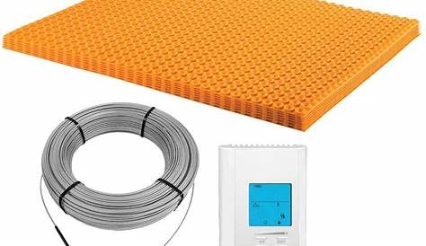 Schluter Ditra-Heat 120-Volt 60.3 sq. ft. Electric Flooring Warming Kit