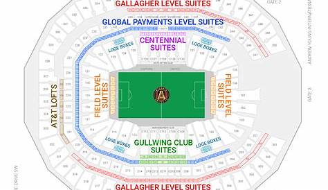 Mercedes Benz Stadium Atlanta Concert Seating Chart | Elcho Table