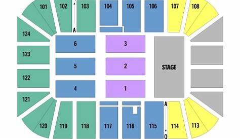 whittemore center seating chart