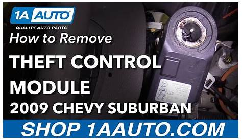How to Replace Theft Control Module 2007-14 Chevrolet Suburban | 1A Auto