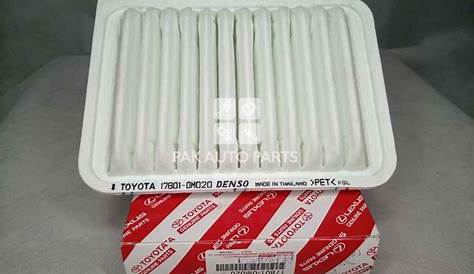 air filter for toyota corolla 2016
