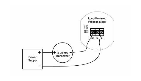 loop powered 4 20ma circuit diagram