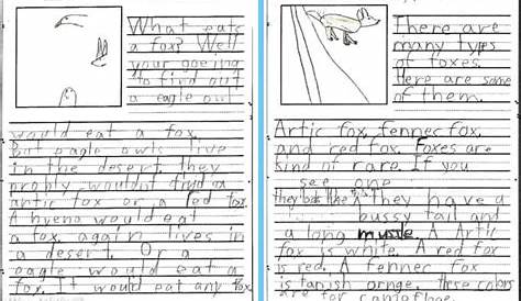 2nd Grade Informational Writing Samples and Teaching Ideas