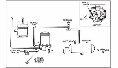 truck air dryer diagram