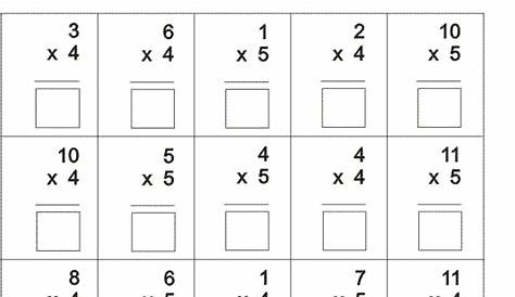 multiplication worksheets by 4