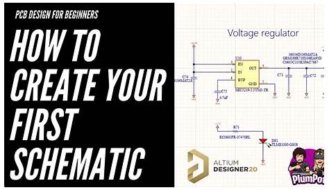 Altium Designer Tutorials - How to create your first schematic - YouTube