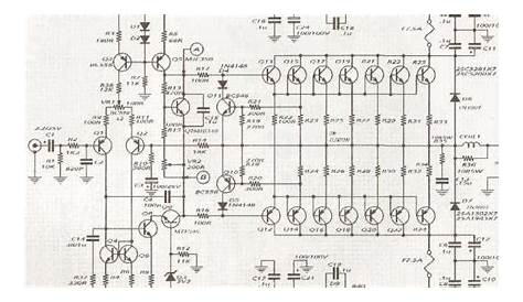 2500w amplifier circuit diagram