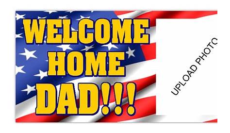 welcome home banner printable pdf free