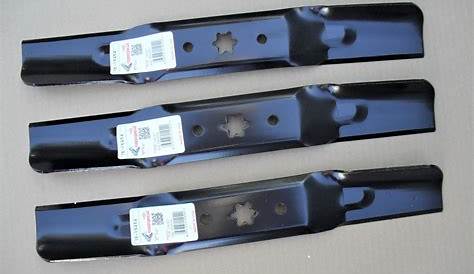 Blades for Cub Cadet XT1, GT50, LT50, LX50, RZT50, 50" Cut, 742-05052A