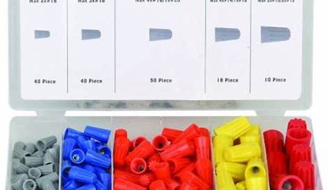 wire nut size chart