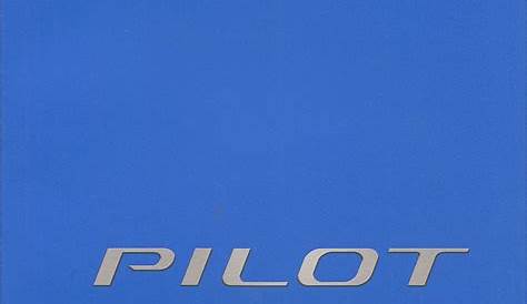 2017 honda pilot manual