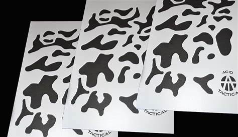 Camo Stencil Patterns – FREE PATTERNS