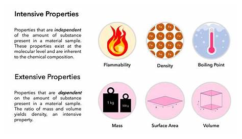 intensive and extensive properties worksheets