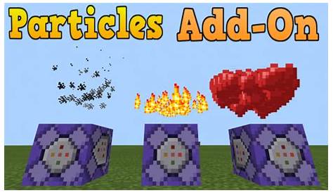 Particles Command Bedrock Edition Minecraft Map