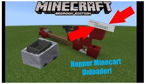 how to make a hopper minecart in minecraft