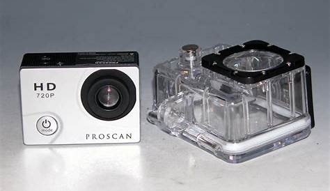 proscan hd 720p action camera user manual