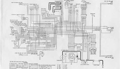 honda cb750f wiring diagram
