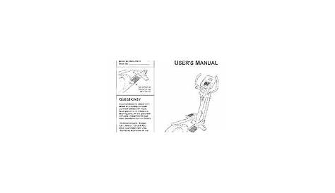 reebok t7.90 elliptical user manual