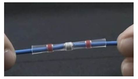 Heatshrink Solder Sleeve - Connects wires electrically and mechanicall