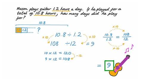 long division with decimals examples