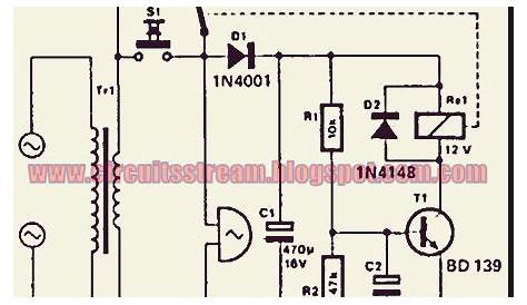 Simple Dual Bell Circuit Diagram | Electronic Circuit Diagrams & Schematics