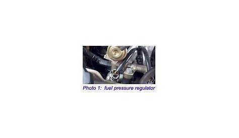 fuel pressure required for fuel injection
