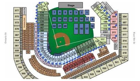 Progressive Field Seating Chart With Rows | Awesome Home