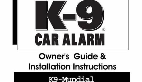 K9 Car Alarm Wiring Diagram - Upgreen