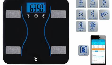 weight watcher scale user manual