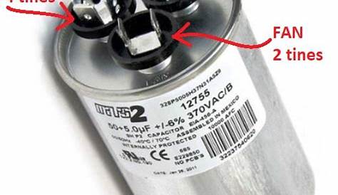 4 terminal capacitor wiring diagram